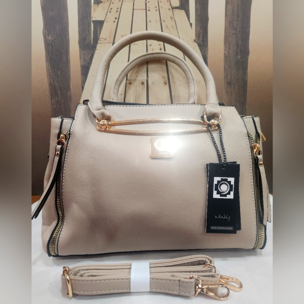 BRAND NEW ELEGANT TOTE BAG SOFT LEATHER CROSSBODY BAG